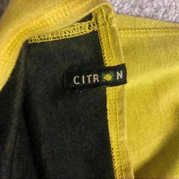 Citron Cardigan Three Point Tree Yellow Ombre - Picture 8 of 8